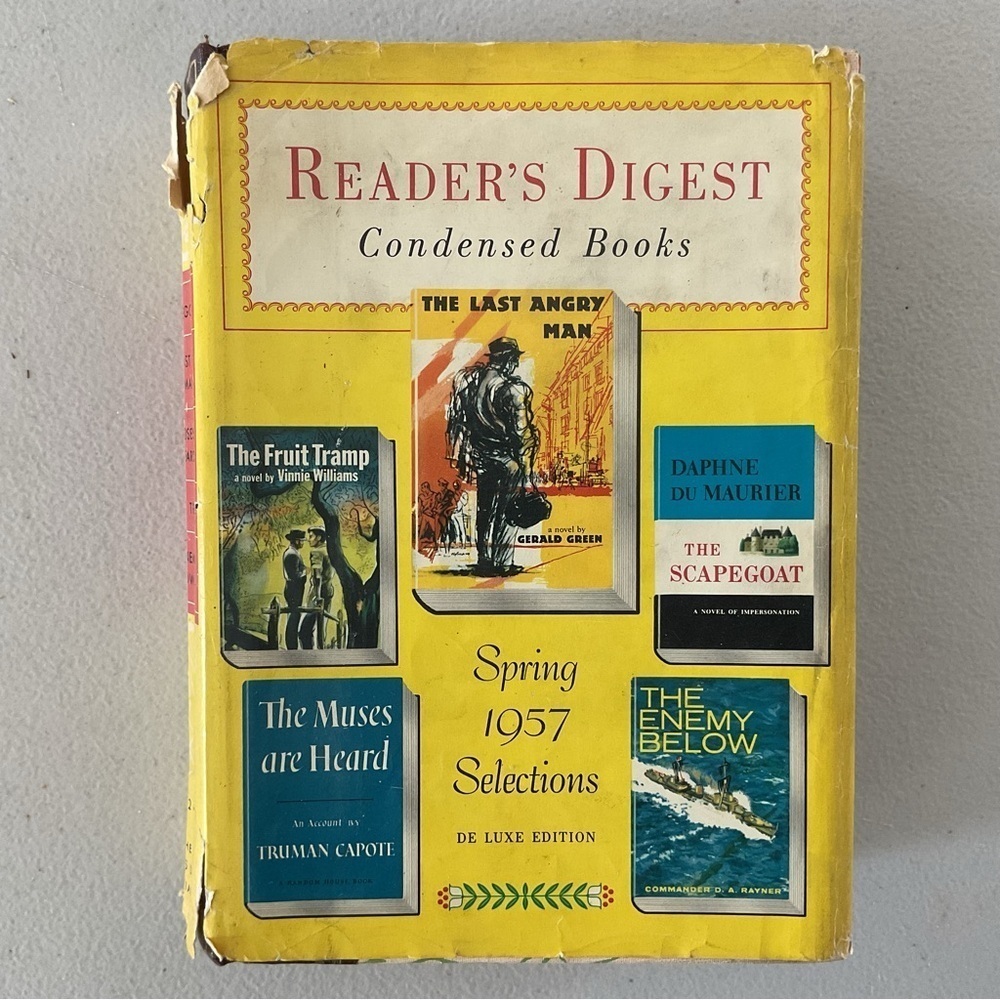Vintage Reader’s Digest Condensed Books Spring 1957 Hardcover Book